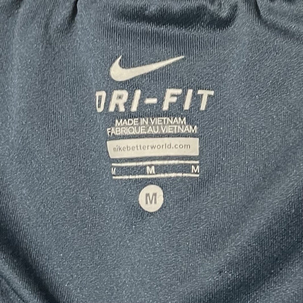 Nike Running Shorts Womens Navy Blue Dri-FIT Tempo Neon Trim Size M - Picture 3 of 7